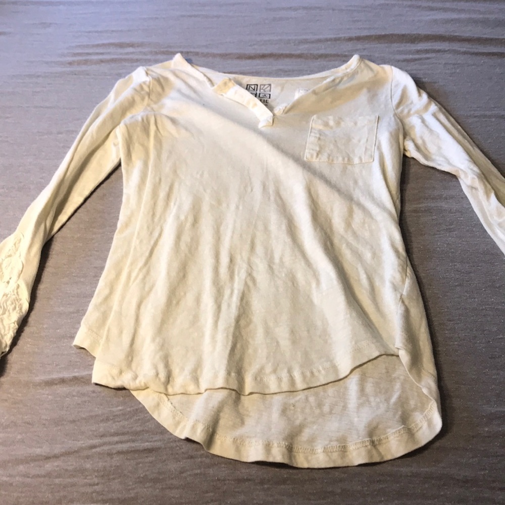 Xs ivory long sleeve